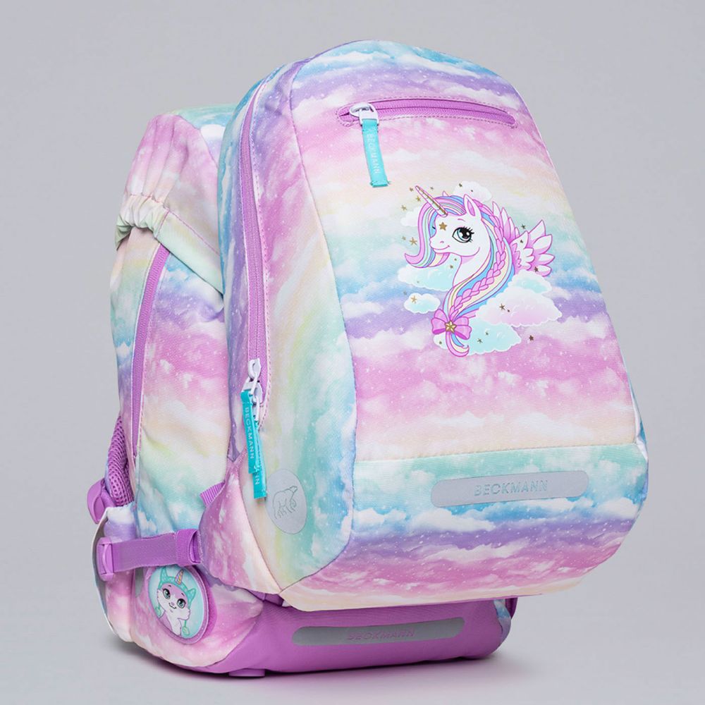Beckmann Skoletaske  22L Unicorn, sæt af 7 dele