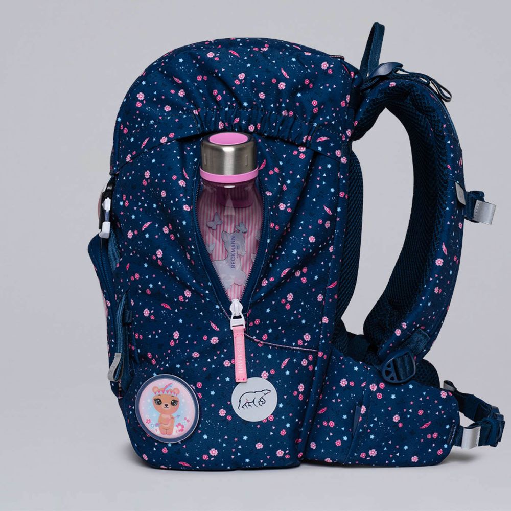 Beckmann Skoletaske 22L Forest Deer Blue