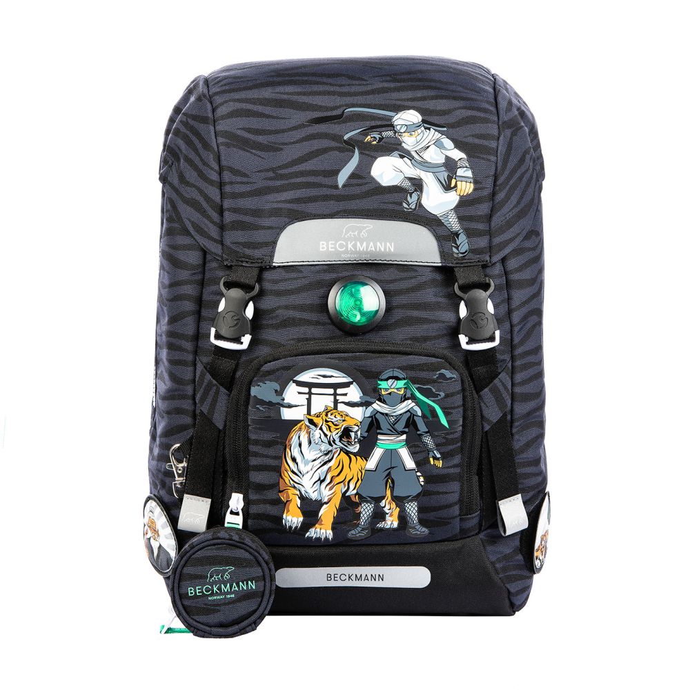 Beckmann Skoletaske 22L Ninja Tiger