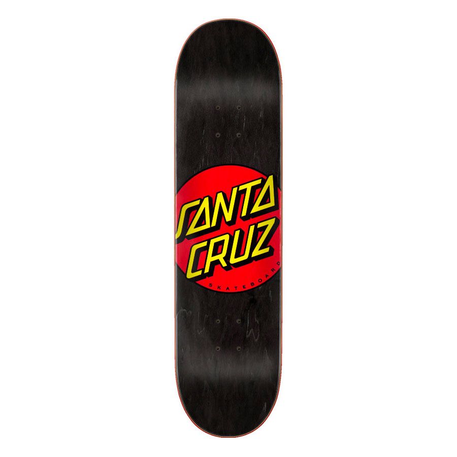 Santa Cruz Deck Classic Dot Black 8.25 x 31.83
