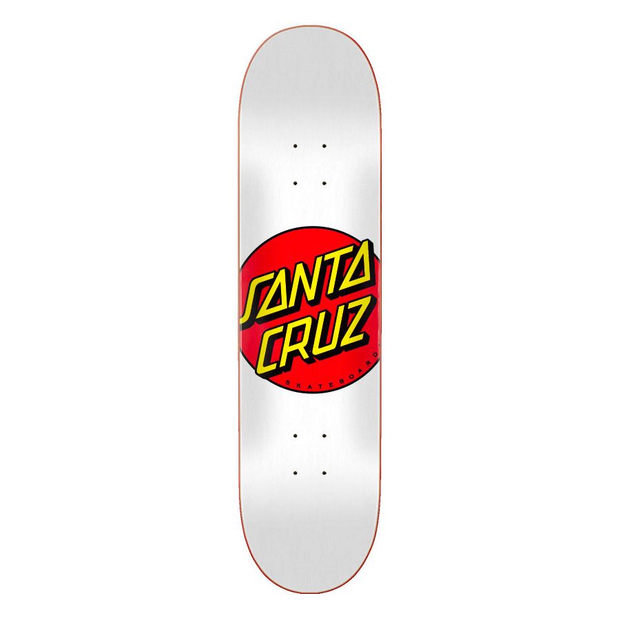 Santa Cruz Deck Classic Dot White 8 x 31.62