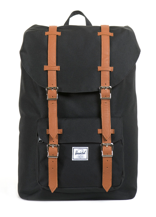 Herschel Little America Mid Volume Black 17 L