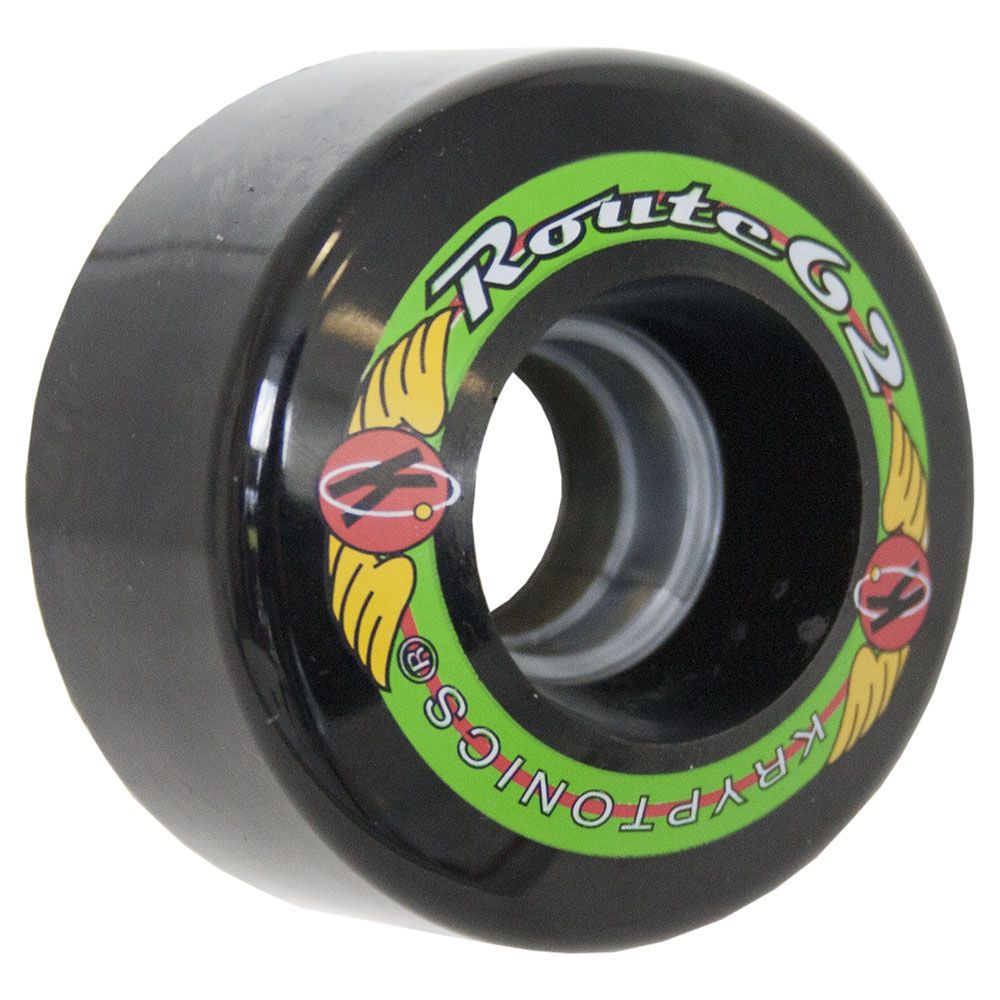 Kryptonics Wheels Route 62mm 78A Black