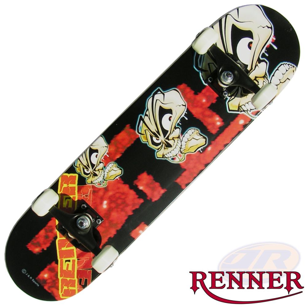 Renner Skateboard A Skulls 31 x 7.75