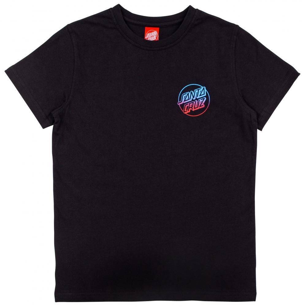 Santa Cruz Youth Classic Fade Hand Tee black