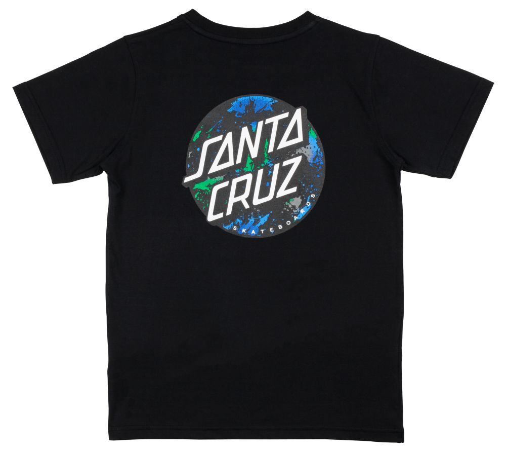 Santa Cruz Youth T-shirt Dot Splatter