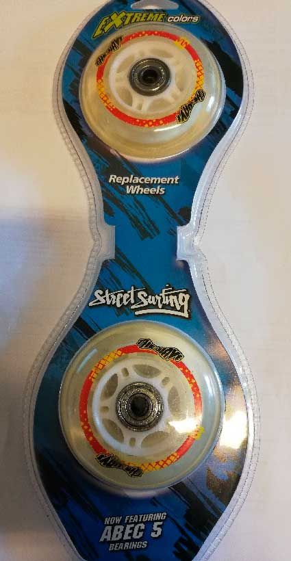 Streetsurfing 'The Wave' High Performance Waveboard Hjul 78mm - 2 stk