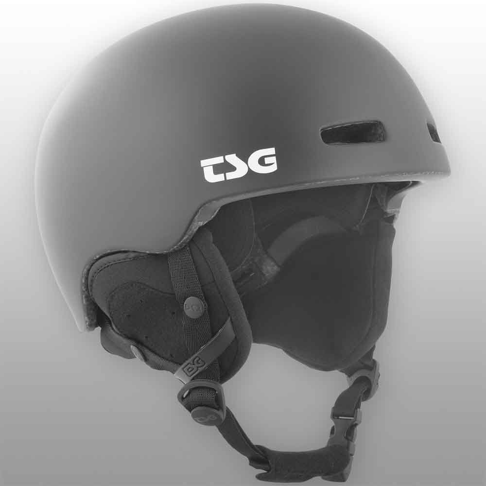 TSG Fly Ski Hjelm Satin Sort