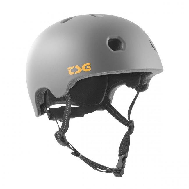 TSG Meta Solid Color Satin Coal