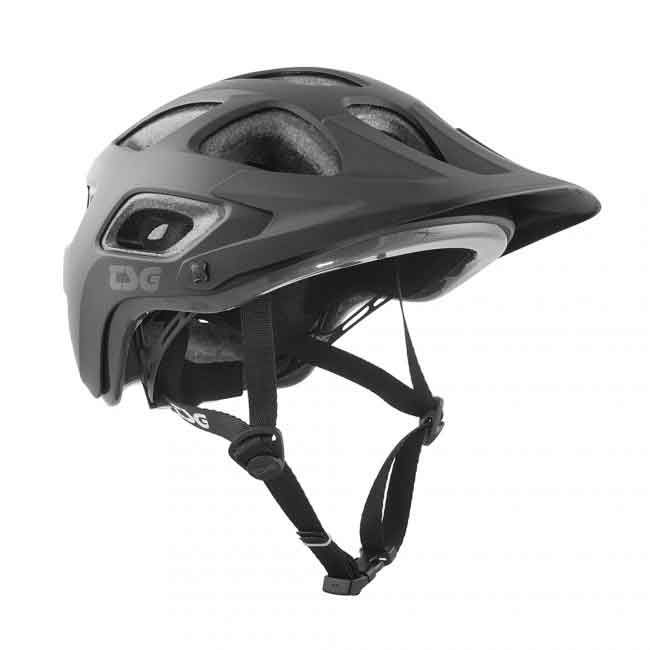 TSG Seek Solid Color Satin Black 2018