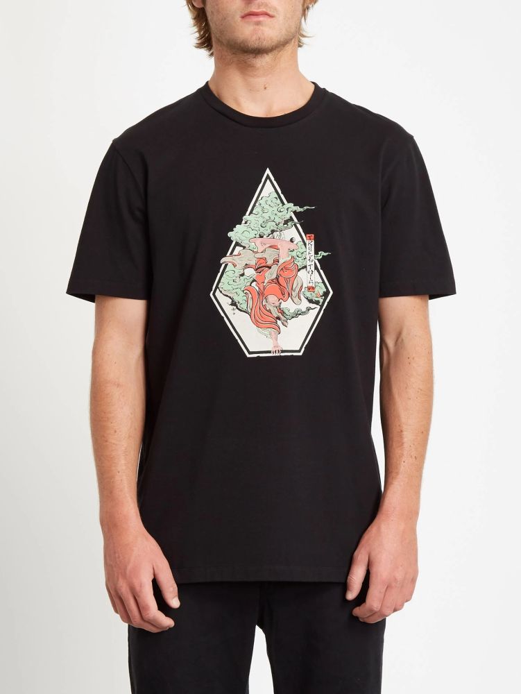 Volcom Nozaka Skate T-shirt - Black