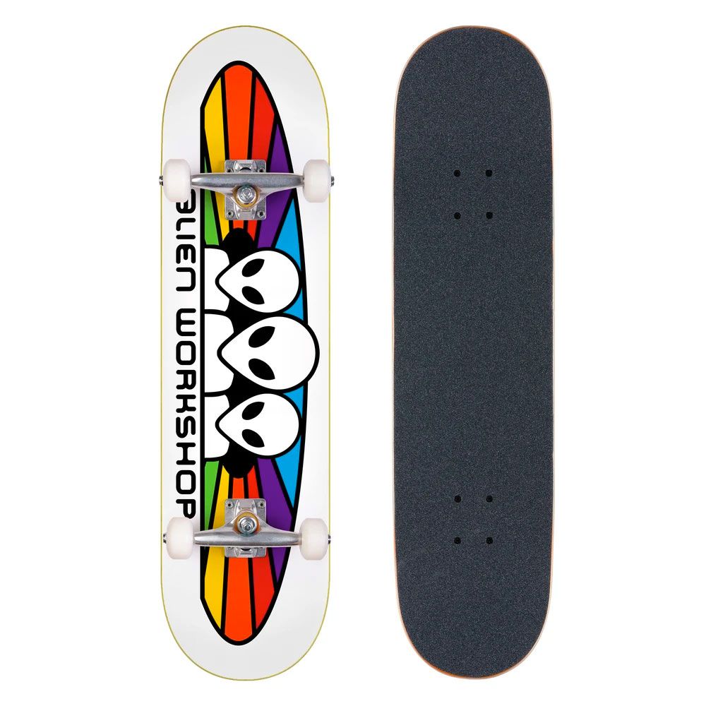 Alien Workshop Skateboard Spectrum Hvid 8.0