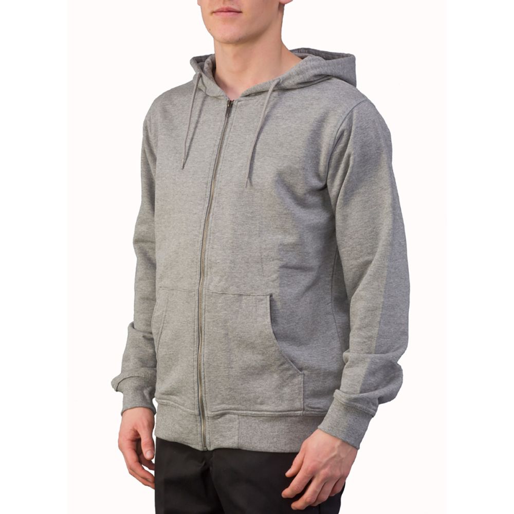 Dickies Midland Hættetrøje m/Lynlås Grå Melange