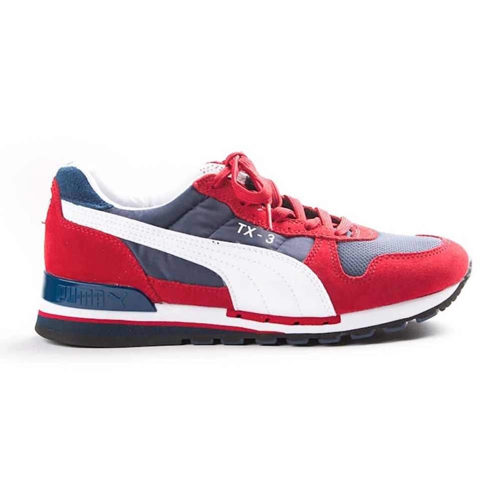 Puma TX-3 Dark Denim-Ribbon Red-White