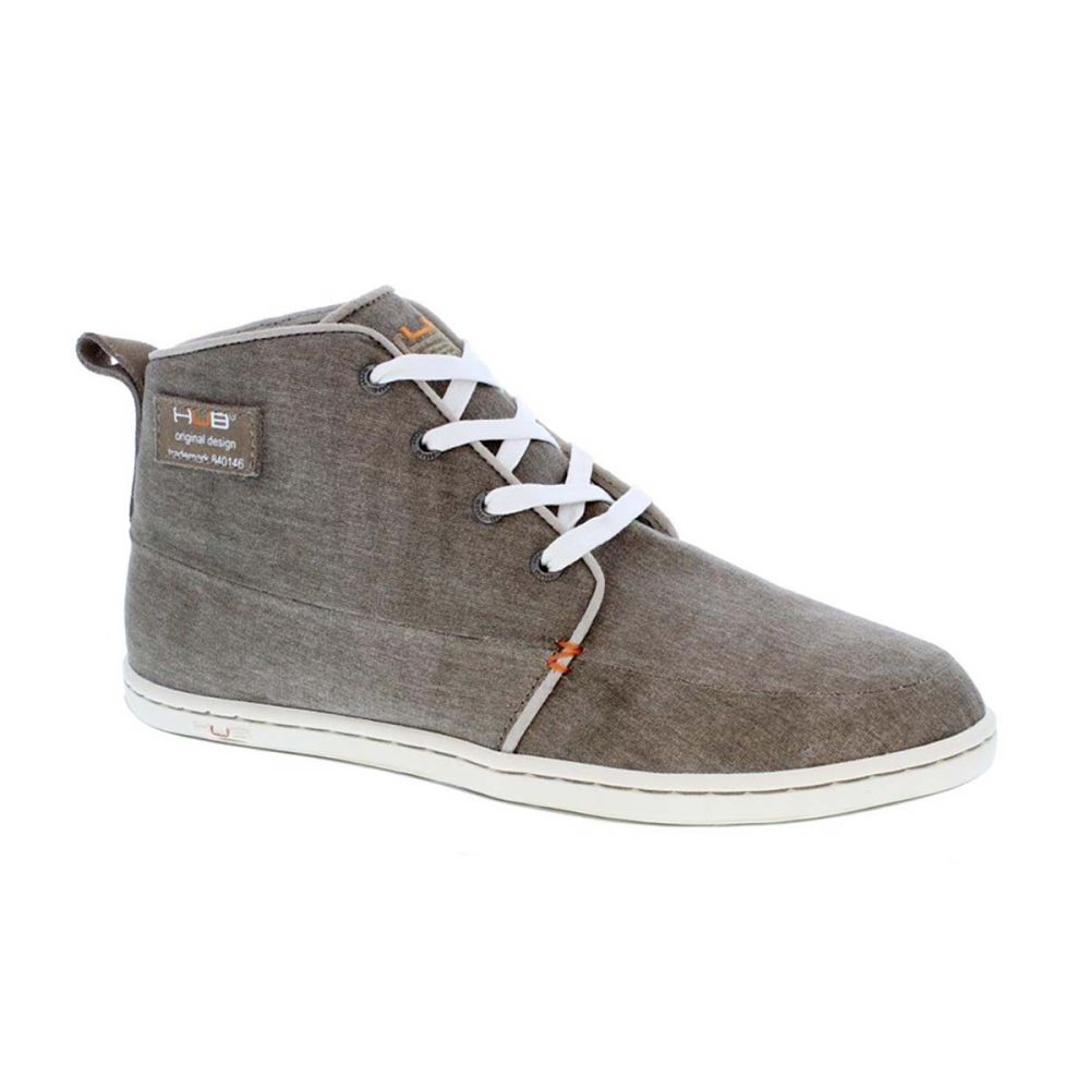 HUB Subway C6 Sko Khaki/White