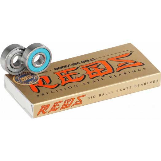 Bones Big Ball reds Skateboard Bearings 8-pack