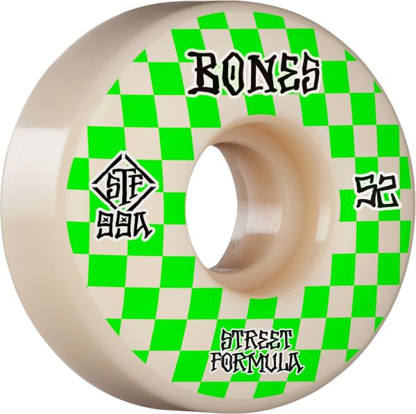 Bones Wheels Patterns STF 99A 52mm White V3 Slims