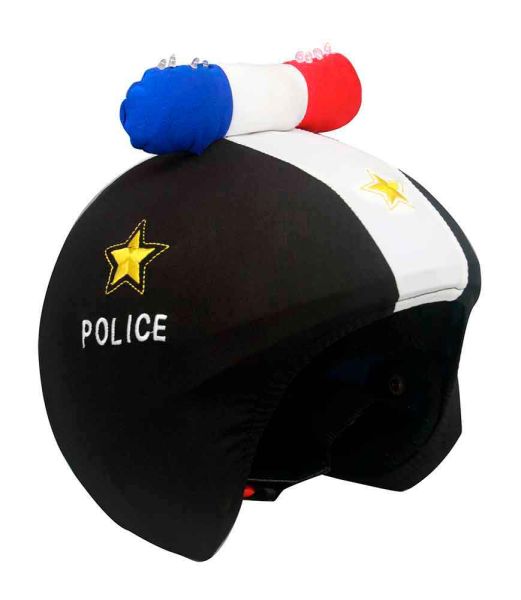 Coolcasc Hjelmovertræk LED Politi
