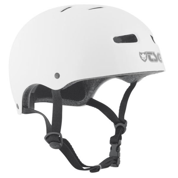 TSG Skate/BMX Helmet Injected White