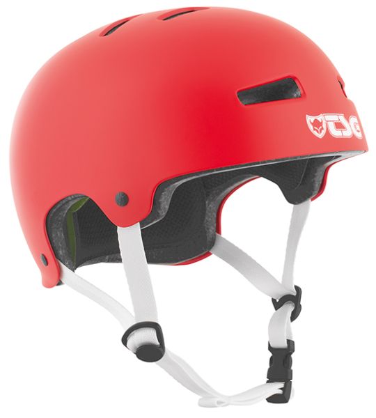 TSG Evolution Solid Color Satin Fire Red