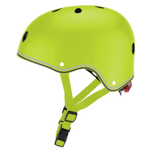 Globber Helmet Primo Lights Lime Green