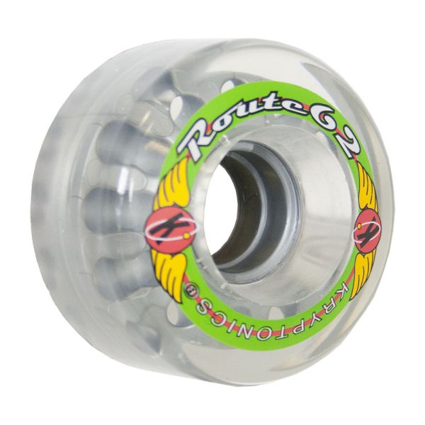 Kryptonics Wheels Route 62mm 78A Clear