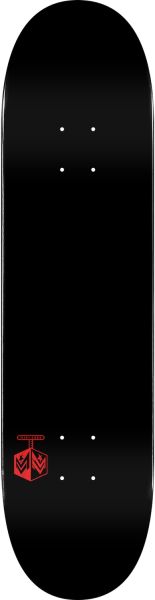 Mini Logo Deck Chevron Detonator Black 7.75 x 31.08