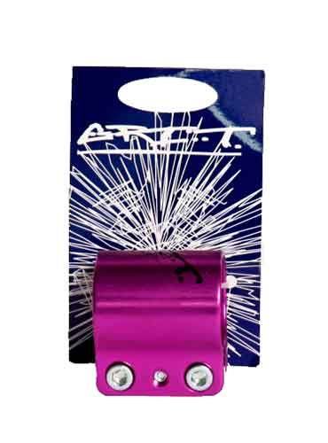 Grit Clamp for Scooter Front Fork Purple