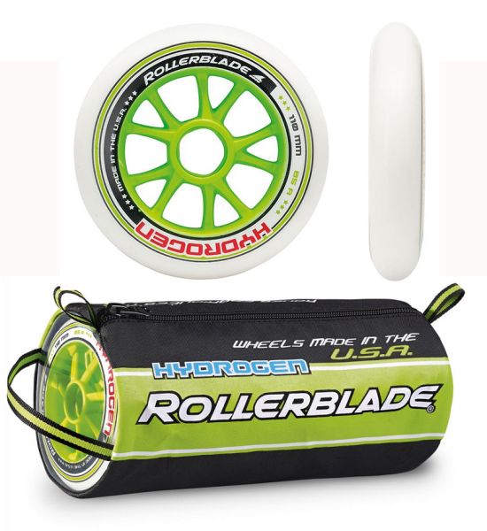 Rollerblade Hydrogen - 8-pak - 6x110mm + 2x100mm