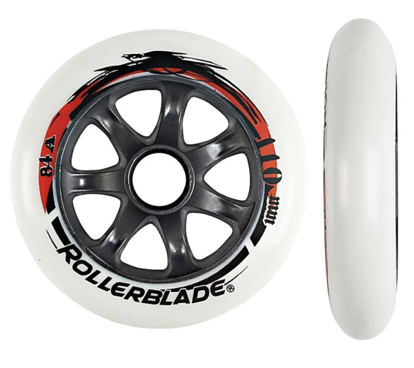 Rollerblade hjul 8 x 110mm - 84A - 8-pak