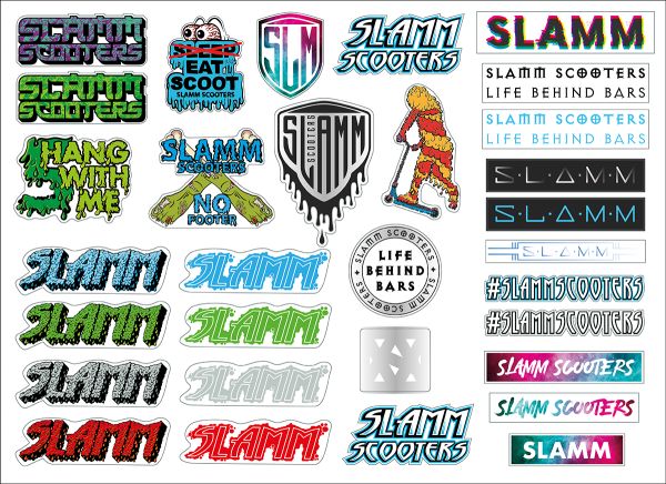 Slamm Sticker Sheet
