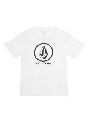 Volcom T-shirt til Børn Crips Stone Hvid