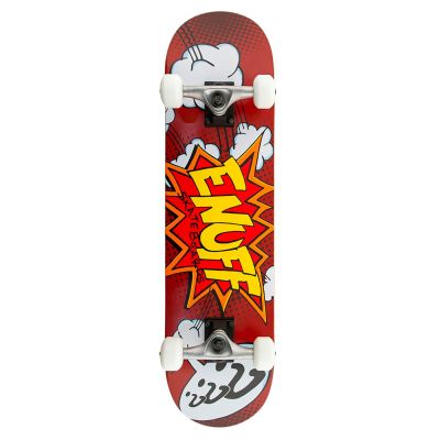 Enuff Pow Skateboard Red 7.75 x 31.5